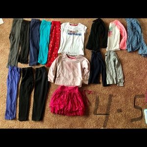Size 4-5 clothes lot. Good condition.